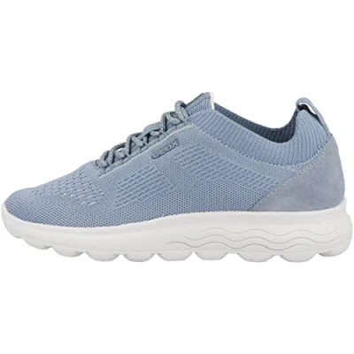 Image of Geox Women&#039;s D Spherica Sneaker, Lt Sky, 7 UK