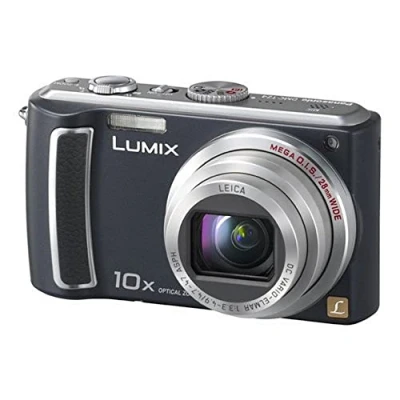 Image of Panasonic Lumix DMC TZ4 Digital Camera 8.1MP with 10x Mega Optical Image Stabilized Zoom 2.5 Inch Display Black (Renewed)