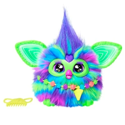 Image of Furby Galaxy Glow in the Dark Interactive Plush Toy Spanish Version