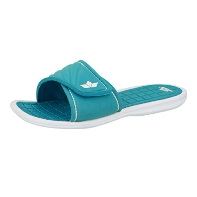 Image of Lico Women&#039;s MALEDIVEN Beach &amp; Pool Shoes, Turquoise (Tuerkis/Weiss), 7.5 UK