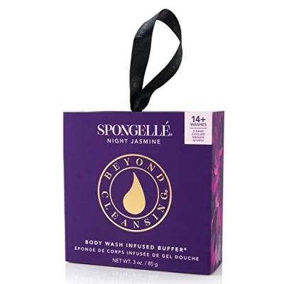 Image of Spongellé Private Reserve Shower Body Wash Buffer Collection Extracts of Yuzu, Edelweiss, &amp; Vetiver 14+ Uses Night Jasmine