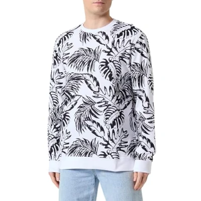 Image of Only &amp; Sons Onsperry CREW NECK Unisex Sweatshirt, Size: Medium, Bright white