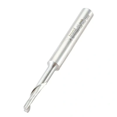 Image of Trend Professional Helical Plunge Cutter, 8mm Shank, 5mm Cut Diameter, High Speed Steel, 50/19X8MMHSSE