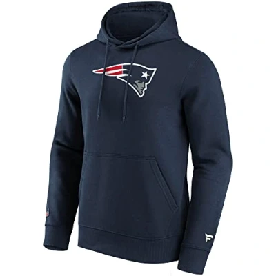 Image of Fanatics Men&#039;s New England Patriots Hoodie Blue XL