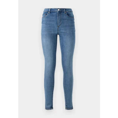 Image of Vero Moda Jeans Skinny Fit, Women&#039;s, Size: 8x34, Medium blue denim