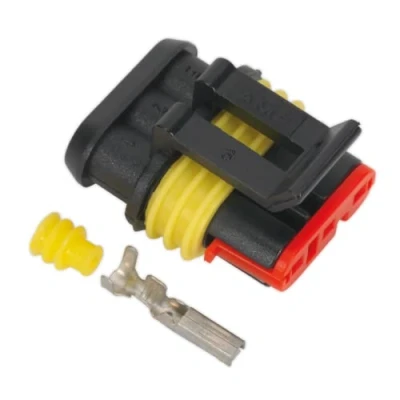 Image of Sealey Superseal Female Connector 3 Way Pack of 5