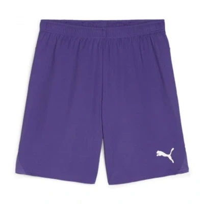 Image of puma Unisex Teamgoal Jr Knitted Shorts, Fluro Pink PES Black, 140 EU
