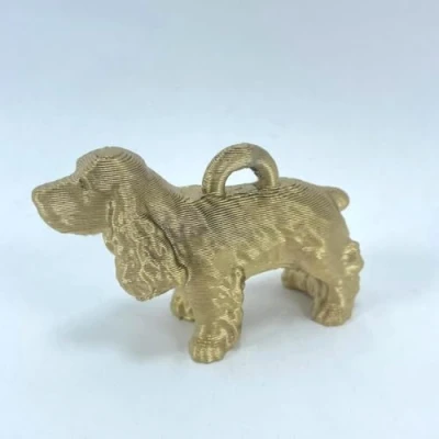 Image of Cocker Spaniel Dog Christmas Tree Bauble Decoration Ornament For Xmas Noel
