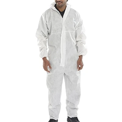 Image of Disposable Coverall White Type 5/6 Small
