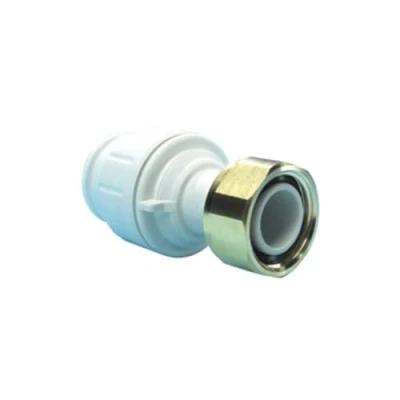 Image of Straight Tap Connector 15mm x 1/2&#039; John Guest Speedfit