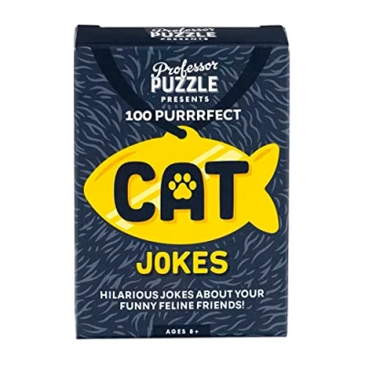 Image of Professor Puzzle,Cat Jokes,Party Games,Ages 8+,1+ Player
