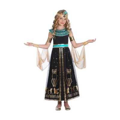 Image of amscan (PKT) (CC Accessories) (9905035) Child Girls Dazzling Cleo Costume (4 6yr) Grp1