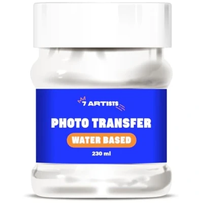 Image of 7 Artists Image Transfer Glue 230 ml Photo Potch Medium Picture Gel Liquid Paste