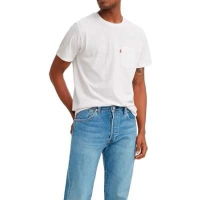 Image of Levi&#039;s Men&#039;s Short Sleeve Classic Pocket Tee Sweatshirt, Desert Sun, XS