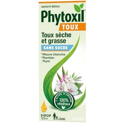 Image of Phytoxil Sugar Free Cough Syrup, 120 ml