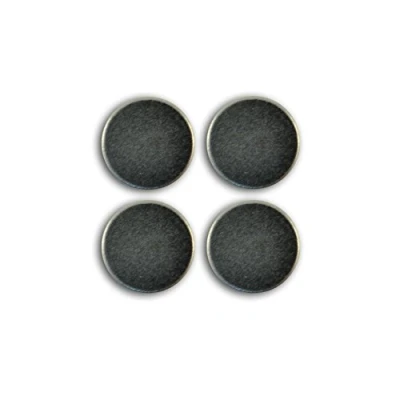 Image of Toga Mahé Round Magnets Extra Strong, Metal, grey, 9.5 x 8.5 0.5 cm