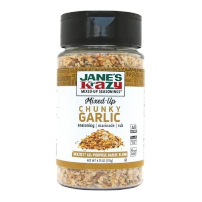 Image of Janes Krazy Mixed Up Seasonings Chunky Garlic Seasoning, 135 g