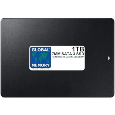 Image of GLOBAL MEMORY 1TB 7MM 2.5&quot; SATA 3 SOLID STATE DRIVE (SSD) FOR MACBOOK PRO NON RETINA (2011 2012)