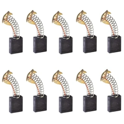 Image of SUPERTOOL Motor Carbon Brushes 10pcs Electric Replacement for Power Tool(6.5x13.5x18mm)