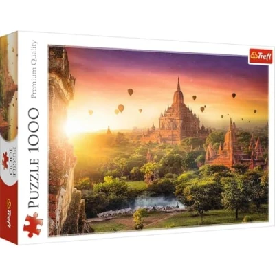 Image of Trefl Temples in Bagan 1000 Piece Jigsaw Puzzles for Adults &amp; Children Aged 12+ Ancient Buddhist Temple Burma Puzzle