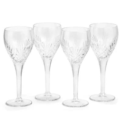 Image of Royal Doulton Highgate Crystal Wine Glasses, Set of 4