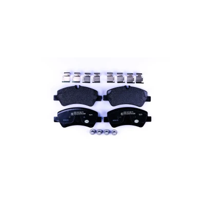 Image of 1763916, 1829395, 1840037, 2480688, BK212M008AA Brake pad set HELLA 8DB 355 020 721 FORD: Transit Mk7 Van, Custom V362 Van