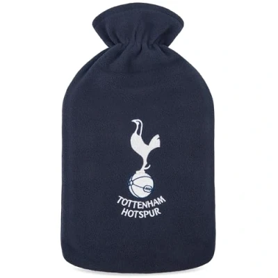 Image of Tottenham Hotspur F.C. Hot Water Bottle with Soft Cover 1.8L Gifts for Him (Navy)
