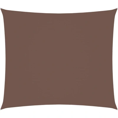 Image of vidaXL Sunshade Sail Oxford Fabric Rectangular 2.5x3 m Brown