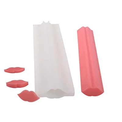 Image of ausuky New Mouth Type Silicone Handmade Soap Tube Mold Mousse Cake Roll Sandwich Candy Ice Cream Making Model