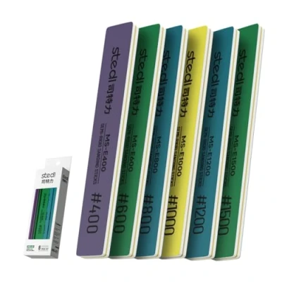Image of stedi Sanding Sticks, Polishing Sticks Tools Sandpaper for Gundam Repairing Plastic Model and Miniature 6PCS (6PCS(#400+#600+#800+#1000+#1200+#1500))