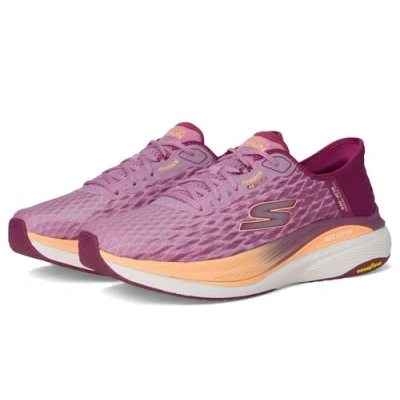 Image of Skechers Women&#039;s MAX Cushioning Propulsion Sneaker, Red, 8 UK