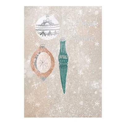 Image of Hallmark Auntie Christmas Card &#039;Very Happy&#039; Medium