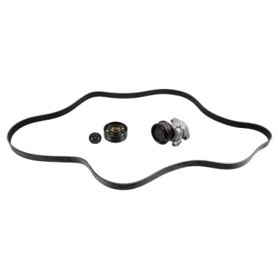 Image of 8PK2380S1 V ribbed belt set FEBI BILSTEIN 30418 with tensioner element