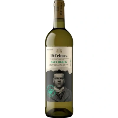 Image of 19 Crimes Sauvignon Blanc White Wine, 75cl,Packaging may vary