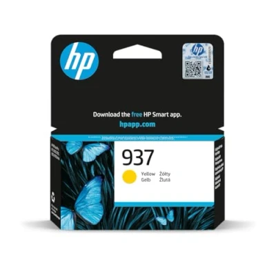 Image of HP 937 Yellow Original Ink Cartridge for OfficeJet Pro 91xx, 97xx