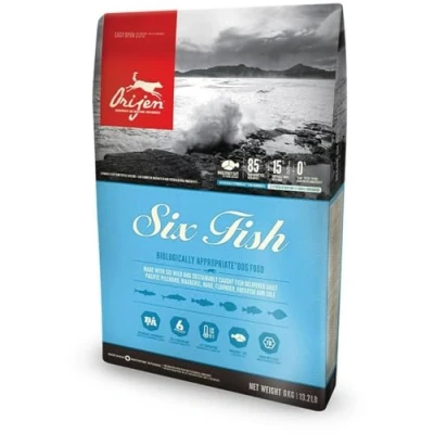 Image of Orijen Six Fish Dog Food, 6 kg