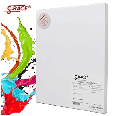 Image of S RACE Sublimation Paper DIN A4 100 Sheets 120 g/m², Suitable for Inkjet Printers with Ink, Quick Drying and Smudge Resistant