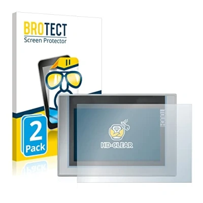 Image of brotect Screen Protector compatible with Siemens Simatic TP1200 Comfort (2 Pack) HD Clear Protection Film