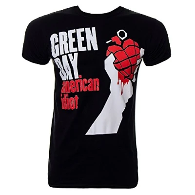 Image of Green Day &#039;American Idiot Album Cover&#039; T Shirt (large)