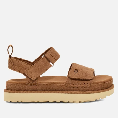Image of UGG Women&#039;s Goldenstar Sandal, Chestnut, 8 UK