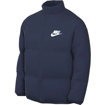 Image of Nike Sportswear CLUB Winter jacket, Men&#039;s, Size: Small, Midnight navy/white