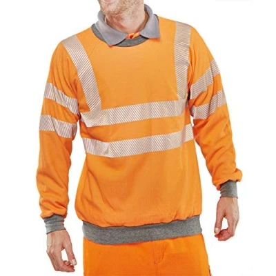 Image of Arc Flash Go/Rt Sweatshirt Orange 4XL
