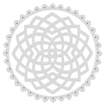 Image of Pricked Rosette Sweet Dixie Cutting Die