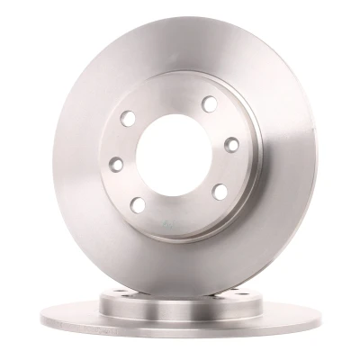 Image of 4246G6, 4249F5 Brake disc BREMBO 08.5334.10 247mm 8mm 4 solid PEUGEOT: 206 Hatchback, 207 306 CITROËN: Saxo Hatchback