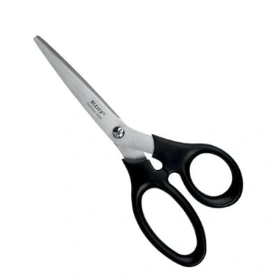 Image of Leitz Stainless Steel Scissors 185 mm, mm on Plastic Free Hanging Card, 54240095