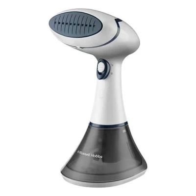 Image of Russell Hobbs Linencare Steam Genie Essential Steamer White And Grey
