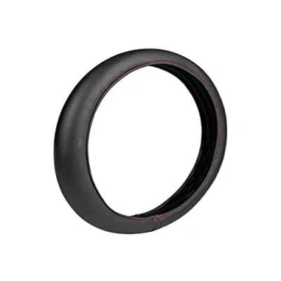 Image of Lampa Stretch Steering Wheel Cover Truck Ultra Slim Black Red 42 44 cm