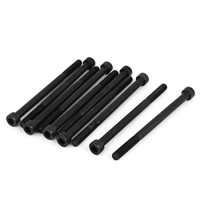 Image of Sourcingmap M6 x 90mm Alloy Steel Hex Socket Head Cap Screws Fasterners 10pcs