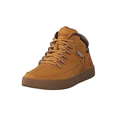 Image of Timberland Men&#039;s Davis Square Hiker Hiking Boots, Wheat Nubuck, 9.5 UK