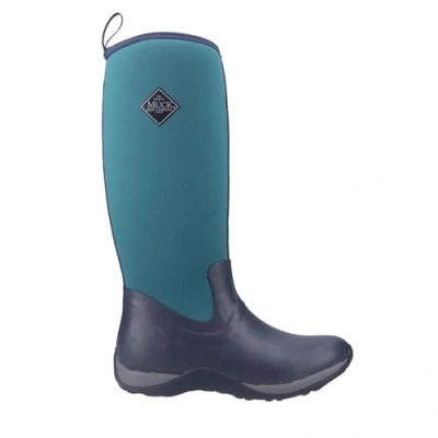 Image of Muck Boots Women&#039;s Arctic Adventure Hiking Boot, Navy, 4 UK